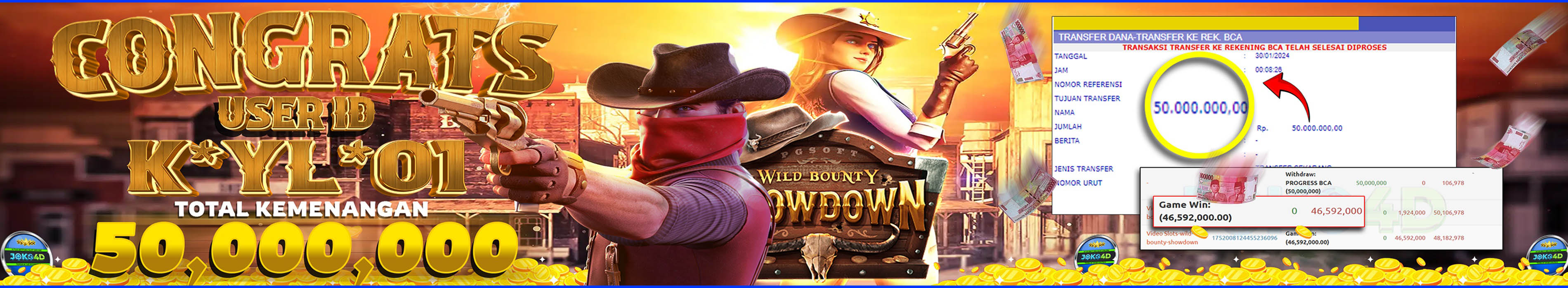 JACKPOT WILD BOUNTY SHOWDWON